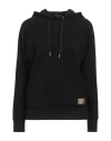 Armani Exchange Woman Sweatshirt Black Size L Polyamide, Viscose, Elastane, Polyester