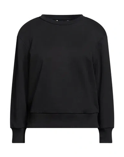 Armani Exchange Woman Sweatshirt Black Size S Cotton