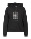 Armani Exchange Woman Sweatshirt Black Size S Cotton In Black