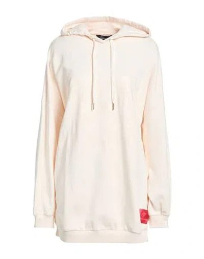 Armani Exchange Woman Sweatshirt Blush Size Xl Cotton In Neutral