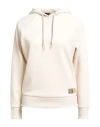 Armani Exchange Woman Sweatshirt Ivory Size S Polyamide, Viscose, Elastane, Polyester In White