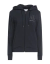 Armani Exchange Woman Sweatshirt Midnight Blue Size L Cotton