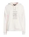 Armani Exchange Woman Sweatshirt Off White Size M Cotton