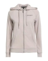 Armani Exchange Woman Sweatshirt Sand Size S Cotton, Polyester, Elastane In Neutral