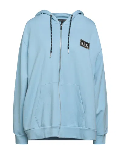 Armani Exchange Sweatshirts In Blue