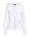 Armani Exchange Woman Sweatshirt White Size L Cotton, Polyester, Elastane