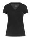 Armani Exchange Woman T-shirt Black Size L Cotton