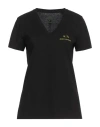 Armani Exchange Woman T-shirt Black Size M Cotton