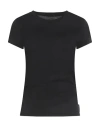 Armani Exchange Woman T-shirt Black Size Xs Cotton