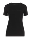 Armani Exchange Woman T-shirt Black Size Xs Cotton