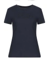 Armani Exchange Woman T-shirt Navy Size M Cotton