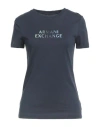 Armani Exchange Woman T-shirt Navy Size M Cotton