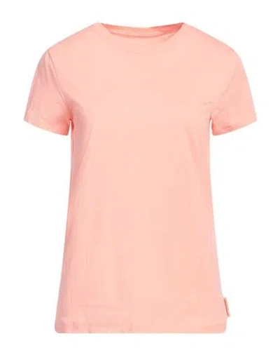 Armani Exchange Woman T-shirt Pink Size L Pima Cotton