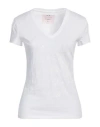 Armani Exchange Woman T-shirt White Size L Cotton