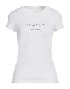 Armani Exchange Slim Fit T-shirt With Milan New York Print In White