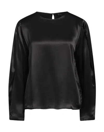 Armani Exchange Woman Top Black Size L Viscose