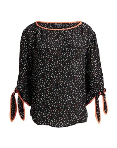 Armani Exchange Woman Top Black Size Xs Viscose