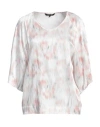 Armani Exchange Woman Top Blush Size L Viscose In Pink