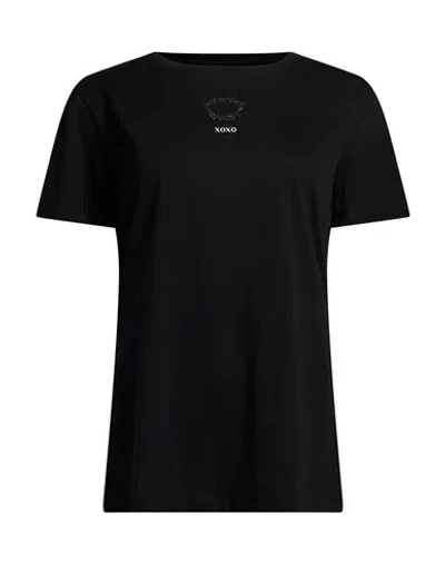 Armani Exchange Woman T-shirt Black Size Xl Cotton