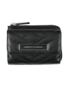 Armani Exchange Woman Wallet Black Size - Textile Fibers