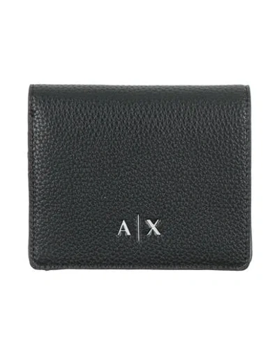Armani Exchange Woman Wallet Black Size - Polyester