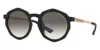 Armani Exchange Grey Gradient Geometric Ladies Sunglasses Ax4132su 815811 51 In Black