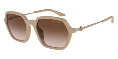Armani Exchange Women's 52mm Shiny Tundra Sunglasses In Multi
