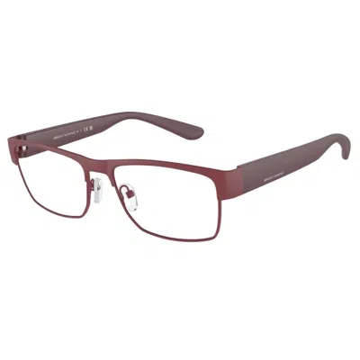Armani Exchange Women's 56mm Matte Bordeaux Opticals In Multi