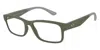 Armani Exchange Women's 56mm Matte Green Opticals In Multi