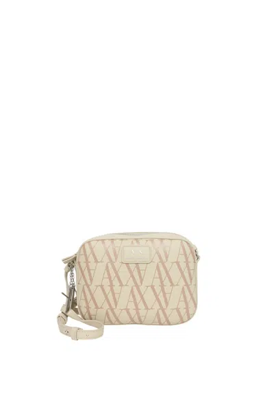 Armani Exchange Women's Bag  Xw001200af15325 Valley/camel Roses