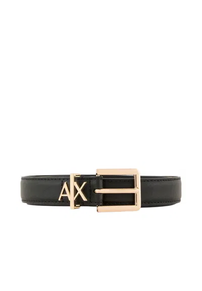 Armani Exchange Women's Belt  9411824r759-00020 Black