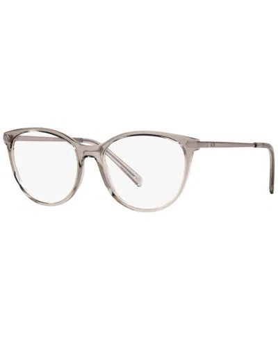 Armani Exchange Women's Cat Eye Eyeglasses, Ax3078 In Gray