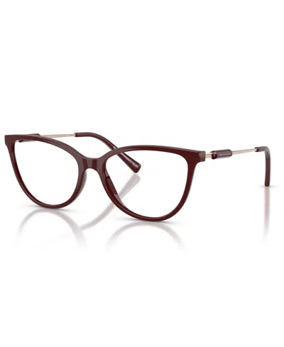 Armani Exchange Women's Cat Eye Eyeglasses, Ax3128 In Multi
