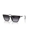 Armani Exchange Ax 4158s 81588g 55mm Womens Cat-eye Sunglasses In Black