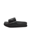 Armani Exchange Women's Sandals  Xdp061xv926-00002 Black In Black