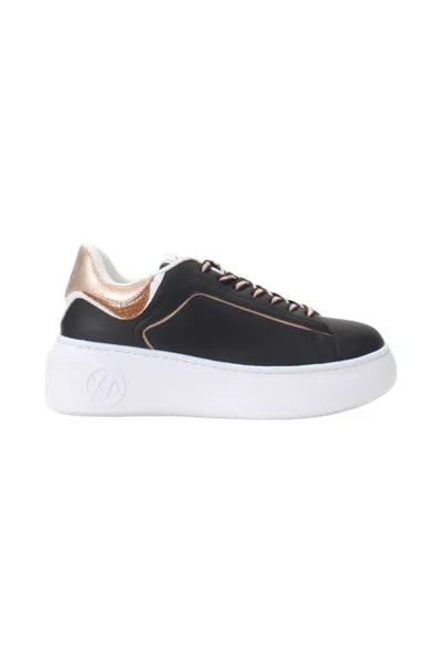 Armani Exchange Women's Shoes  Xdx108xv892 Black/rose Gold
