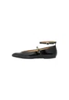 Armani Exchange Ballet Flats In Black
