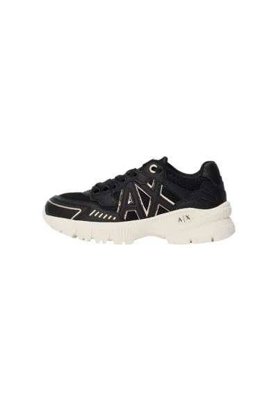 Armani Exchange Women's Shoes  Xw002153af19535 Black/gold In Multi