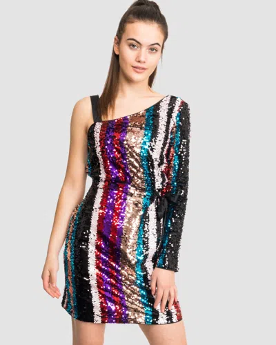Armani Exchange Womens Dresses In Multicolor Sequins