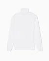 Armani Exchange Wool Blend Turtleneck Sweater In Blue