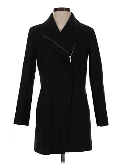 Pre-owned Armani Exchange Wool Cardigan Sweater In Black