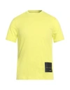 Armani Exchange X Mixmag Man T-shirt Lime Green Size M Cotton In Yellow