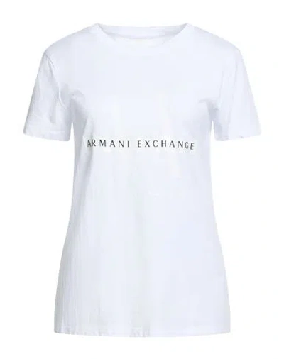 Armani Exchange X Mixmag Woman T-shirt White Size M Cotton