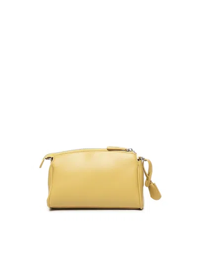 Armani Exchange Yellow Shoulder Bag With Strap