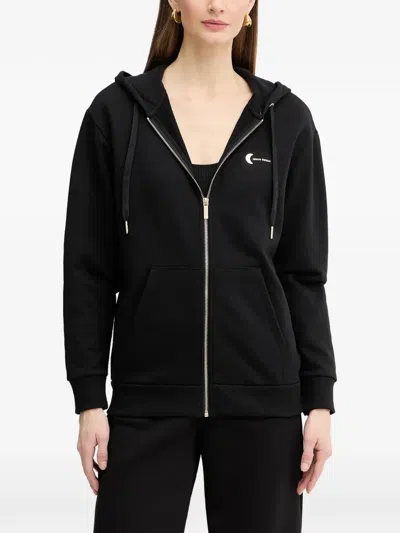 Armani Exchange Zip Hoodie In Black