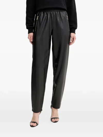 Armani Exchange Zip-pockets Trousers In Black