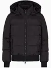 Armani Exchange Zip-up Bomber Jacket In Brown