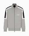 Armani Exchange Zip-up Sweatshirts In Grey