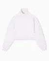 Armani Exchange Zip-up Sweatshirts In White