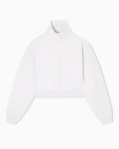 Armani Exchange Zip-up Sweatshirts In Sand